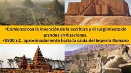 Timeline: EDAD ANTIGUA