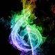 A4aebc59240ef7c75f90e83495148d13  treble clef rainbows