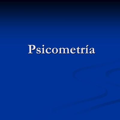 Timeline: línea del tiempo de la historia de la psicometría (internacional y nacional)