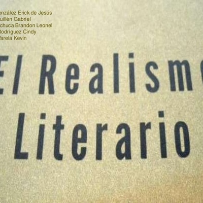Timeline: EL REALISMO