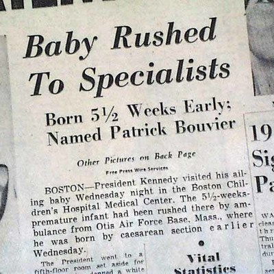 Timeline: History of Neonatology