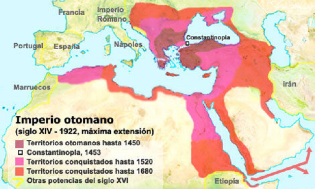 Auge y caída del Imperio Otomano timeline | Timetoast timelines