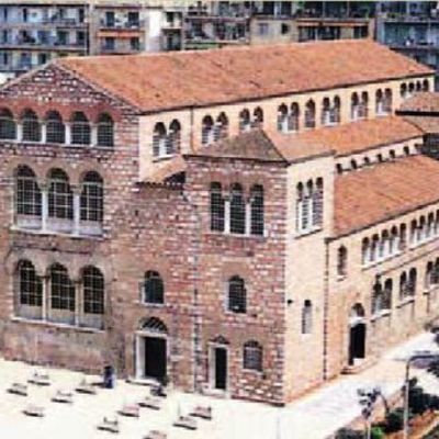 Timeline: Ιερός Ναός Αγίου Δημητρίου Θεσσαλονίκης ΚΟΥΣΒΑ ΔΑΦΝΗ