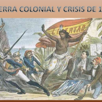 Timeline: TEMA 10; Guerra colonial y crisis de 1898