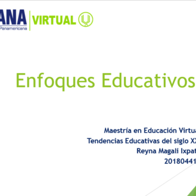 Timeline: Enfoques Pedagógico