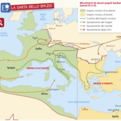 Timeline: LE MIGRAZIONI BARBARICHE