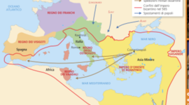 Timeline: ORIENTE E OCCIDENTE NEI PRIMI SECOLI DEL MEDIOEVO