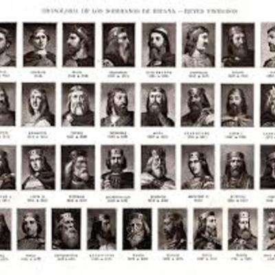 Timeline: Los reyes visigodos