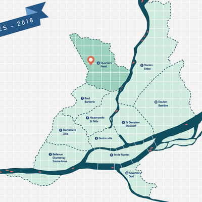 Timeline: Histoire du quartier nord, Nantes.