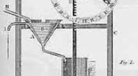 Timeline: Katesibios: primer sistema, reloj de agua con depósito autorregulable