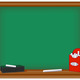 Pizarra verde
