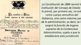 Timeline: Antecentes y consecuencias constitución 1886