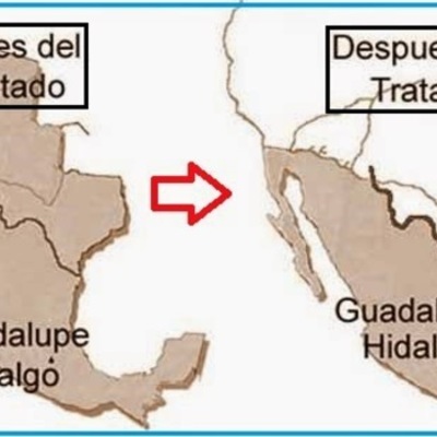 Timeline: Territorio Mexicano cedido a USA