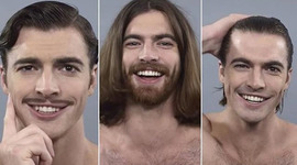 Timeline: Как менялись мужские прически за последние 100 лет.