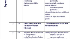 Timeline: ACTIVITATI SEPTEMBRIE