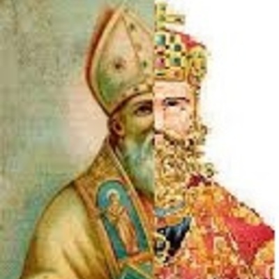 Timeline: De San Agustín al Imperio Carolingio Ma. Teresa Olvera G