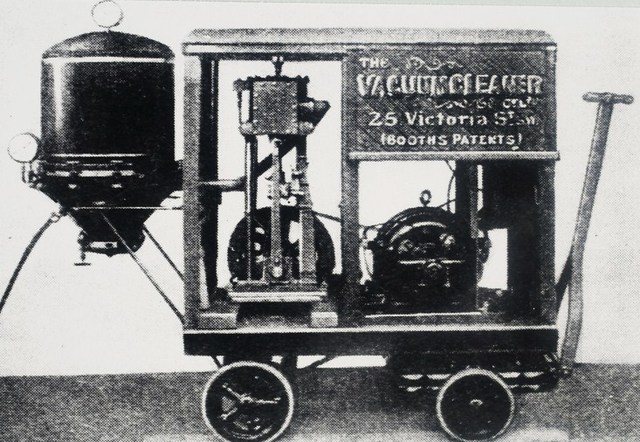 vacuum cleaner invented 1901