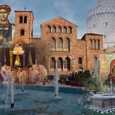 Timeline: Χρονολόγιο Ναού Αγίου Δημητρίου Θεσσαλονίκης