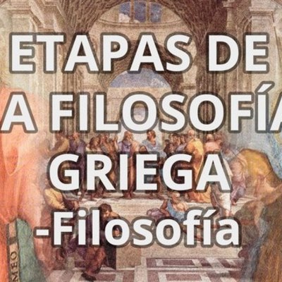 Timeline: periodos dela filosofia