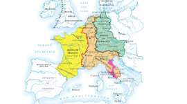 Timeline: L’Europa carolingia