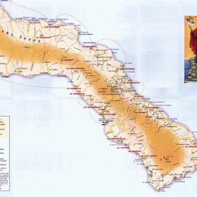 Timeline: Ιστορία Αγίου Όρους