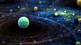 Timeline: Κβαντομηχανική:Η μελέτη της ύλης και της ακτινοβολίας σε ένα ατομικό επίπεδο.