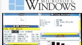 Timeline: windows 1.0