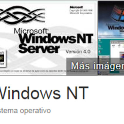 Timeline: windows NT