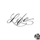 Life cursive