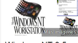 Timeline: windows NT 3.5