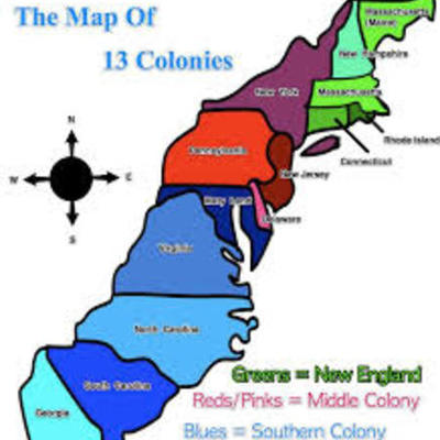 Timeline: 13 Colonies