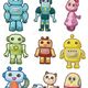 9525759 cartoon robot icon set