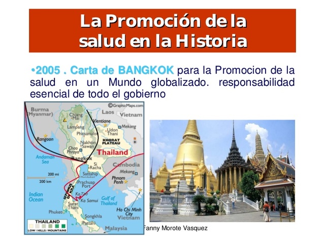 HISTORIA DE LA PROMOCIÓN DE LA SALUD Y GESTIÓN DEL RIESGO timeline