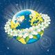 Depositphotos 41436589 stock illustration planet earth with wreath of