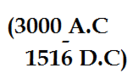 Timeline: 1. Conflicto Medio Oriente (3000 A.C - 1516 D.C)