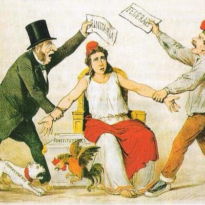 Timeline:  INDEPENDENCIA, FEDERALISMO Y RÉGIMEN CONSERVADOR