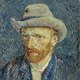 800px vincent van gogh   self portrait with grey felt hat   google art project
