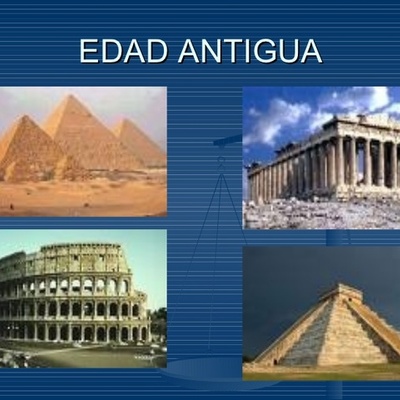 Timeline: la edad antigua