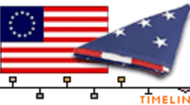 Timeline: United States First Flag