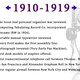 1910 1919