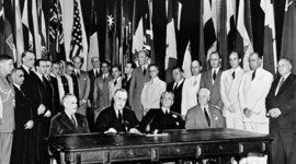 Timeline: Formation of the U.N