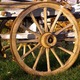 Rueda de madera
