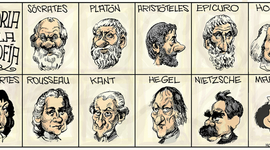 Timeline: Desarrollo histórico de la filosofía.