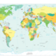 400px 1 12 political color map world