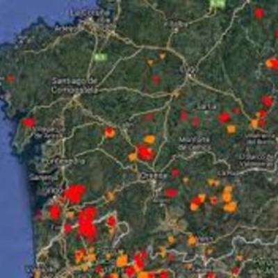 Timeline: INCENDIOS EN GALICIA