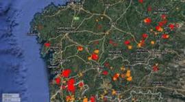 Timeline: INCENDIOS EN GALICIA
