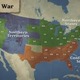 Civil war territories