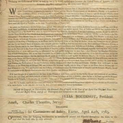 Timeline: 1763- February 10: Treaty of Paris ends French and Indian War (1754-1763). Canada east of the Mississippi River added to the British empire.