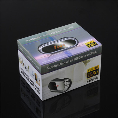 Timeline: 置時計型小型ビデオカメラFull HD 1080P多機能リモートカメラ　