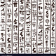 Egyptian hieroglyphics seamless background vector 5051167